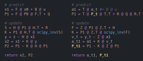 Kalman Filter Example Code State-Space Models: Learning the Kalman Filter